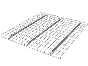 Industrial Wire Mesh Decking High Visibility Pallet Rack Wire Deck Dividers