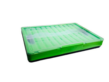 ISO Stacking Plastic Storage Crates Customized PP Plastic Box Foldable