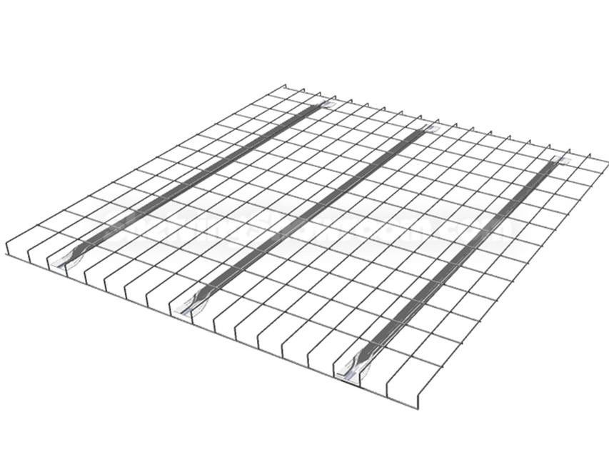 Industrial Wire Mesh Decking High Visibility Pallet Rack Wire Deck Dividers
